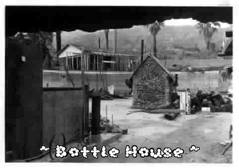The Bottle House, completed at Rubel Castle in 1968.