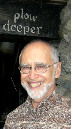 Glen Speer at Rubel Castle on October 27, 2007 for Michael Rubel's memorial service