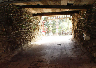 Reservoir exit at Rubel Castle